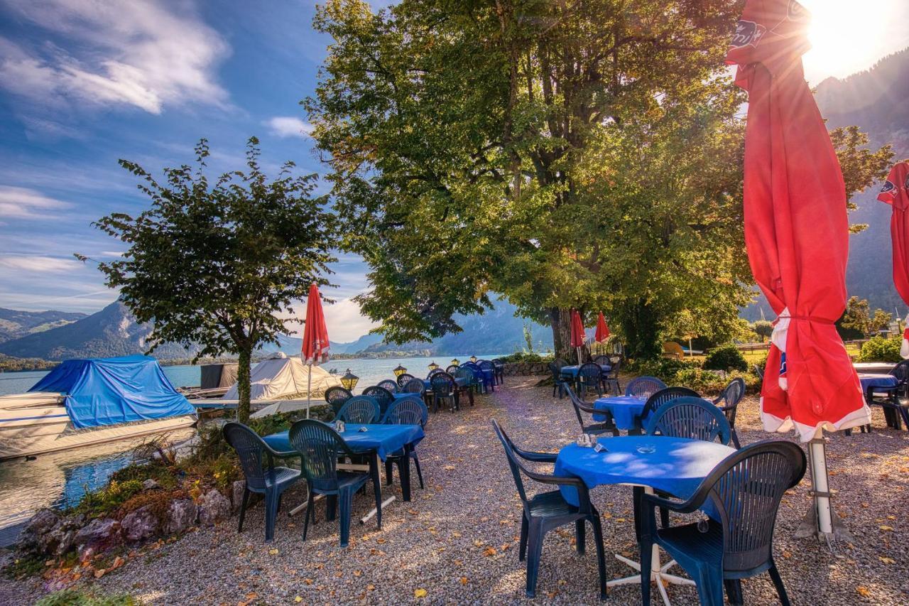 Strandhuesli Directly On Lake Thun Därligen Dış mekan fotoğraf