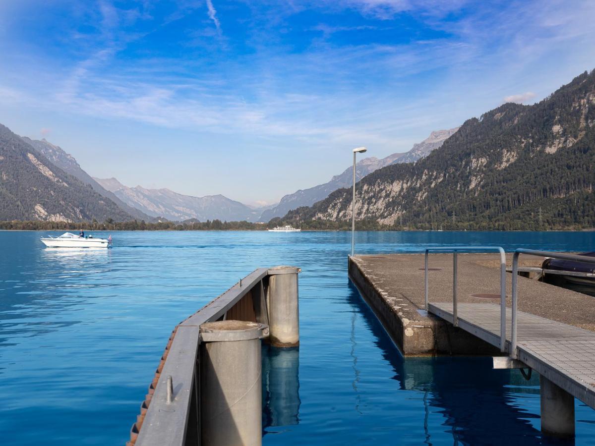 Strandhuesli Directly On Lake Thun Därligen Dış mekan fotoğraf
